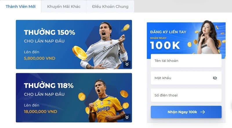 Tận dụng khuyến mãi one88